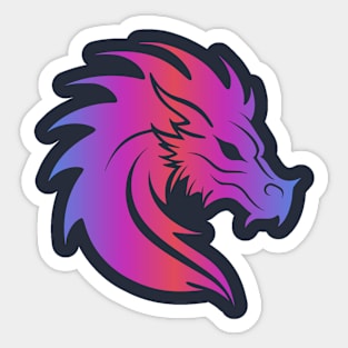 COLORFUL DRAGON Sticker